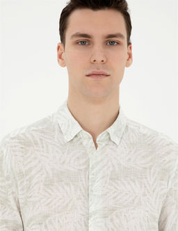Ye_il Regular Fit K_sa Kollu G_mlek - Pierre cardin фото 2