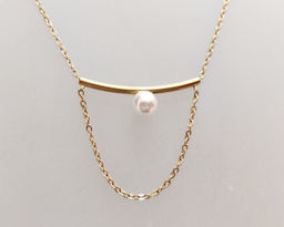 Кулон из стали на цепочке