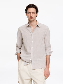 Camisa en mezcla de algod?n - H&m фото 3