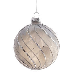 Украшение новогоднее "Шар", L8 W8 H10 см, 2в.