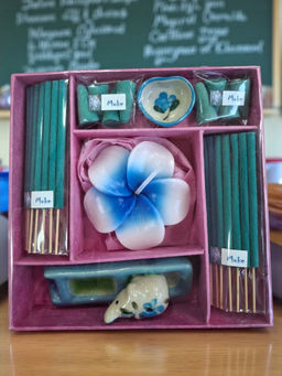 Ароматический набор "Цветок Мок" (цвет коробочки в ассортименте)