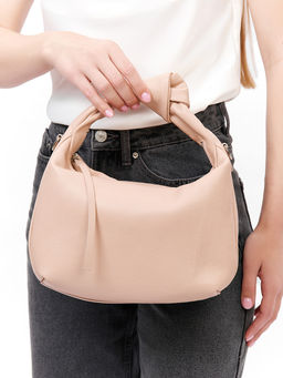 LACCOMA сумка НИ0625-розовый натуральная кожа хлопок фото 6