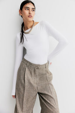 Body con escote barco - H&m фото 8