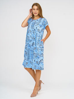 520 Платье "Голубой"