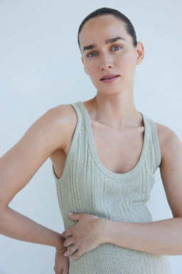 MAMA Vestido en punto de canale - H&m фото 3