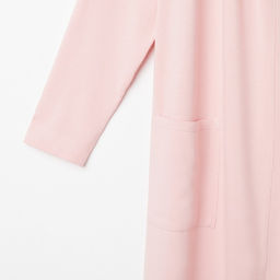 Халат женский MINAKU: Mint & Chocolate цвет пудра, р-р 52