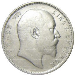 1 рупия 1908 года Британская Индия