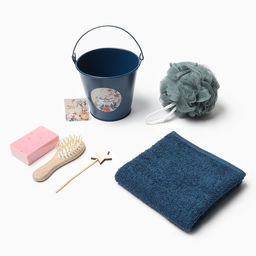 Набор новогодний подарочный "Лисичка" полотенце и аксессуары