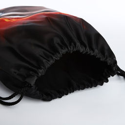 Мешок для обуви на шнурке, цвет чёрный/красный - Simaland фото 3