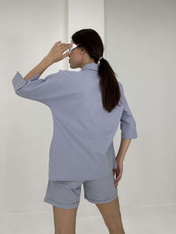 Костюм Инес (серо-голубой) - Nadi bordo фото 6