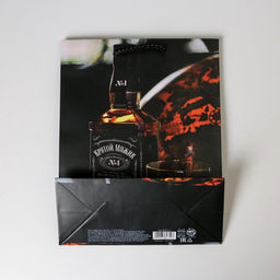 Цена за 2 шт. Пакет подарочный ламинированный, упаковка, Крутой мужик, MS 18?23?8 см