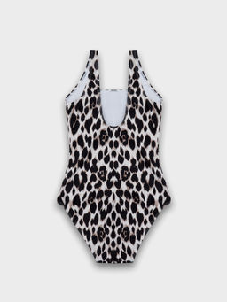 Купальник для девочек слитный леопардовый - Mark formelle фото 6