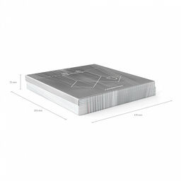 Цена за 5 шт. Тетрадь общая ученическая ErichKrause Зри в корень, Геометрия, 48 листов, клетка, дизайнерский картон на обложку, трафаретная печать  фото 4