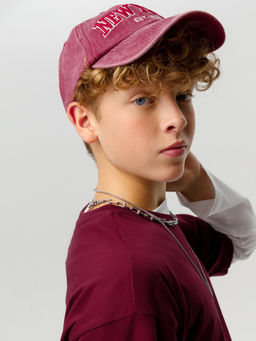 КБ 302922/бордовый 1528 фуфайка (футболка) дет