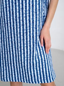 Сарафан хлопок 100%,сине-голубой - Binita фото 8