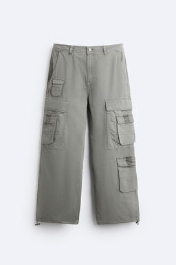 CARGO TROUSERS WITH POCKETS - Zara фото 8