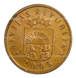 2 сантима 2006 года Латвия