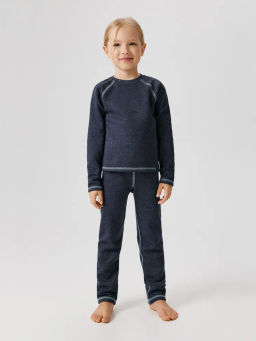 ACOOLA / Брюки детские Rigel_Thermowear темно-синий термобелье  фото 2