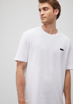 Mavi Black Siyah Dokulu Basic Tisort  фото 2