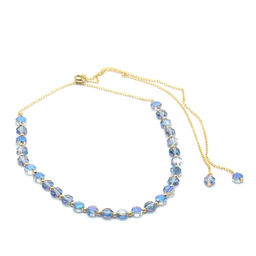 Колье с кристаллом "swarovski"