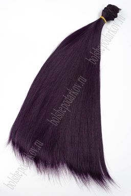 Фурнитура "Трессы для кукол Premium" 35 см; 57 гр (SF-3043) прямые №850