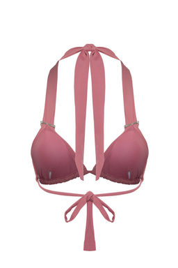 Trendyolmilla Siyah Ucgen Fiyonk Aksesuarl? Pretty Bikini Ustu TBESS25BU00037 фото 10