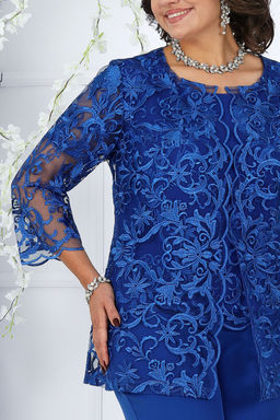 Платье Ninele 7431-Р темно-синий - Mira fashion фото 2069