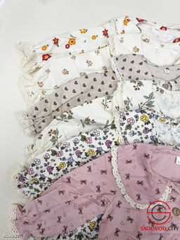 Платья из вельвета с принтом