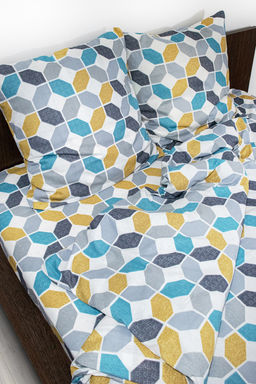 КПБ 2,0 сп бязь 120гр/м2 Текстильная коллекция сшивной Майолика 1