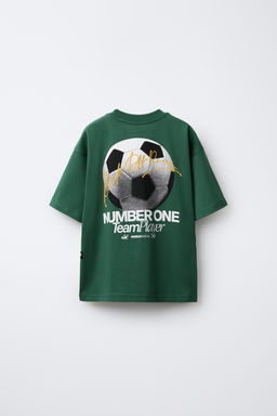 FOOTBALL PRINT T-SHIRT - Zara фото 2