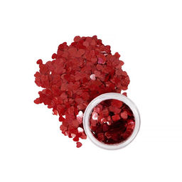 Глиттер пищевой фигурный Сердца, красные - Кондимир фото 2
