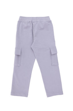 Сиреневые спортивные штаны для девочек - U.s. polo assn фото 4