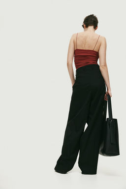 Top drapeado con tirantes espagueti - H&m фото 3