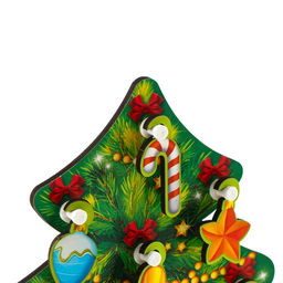 Развивающая игрушка «Новый год! Ёлочка», 15×20 см