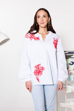 Блуза KOKOdea 4.26 белый  фото 4