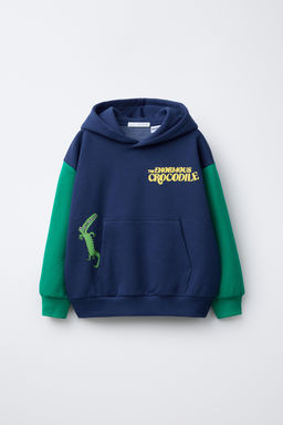 THE ENORMOUS CROCODILE ROALD DAHL  HOODIE
