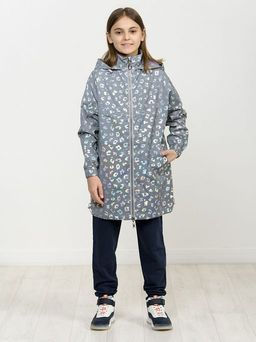 PELICAN, ветровка для девочек, Серебряный