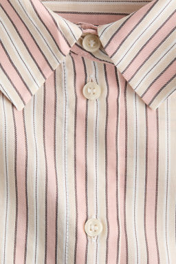 Camisa oversize en mezcla de lyocell - H&m фото 5