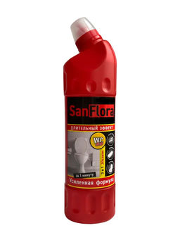 Универсальное моющее средство 750мл САНФЛОРА WC гель - Flora фото 4