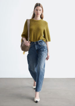 Camiseta de punto en mezcla de alpaca - H&m фото 5