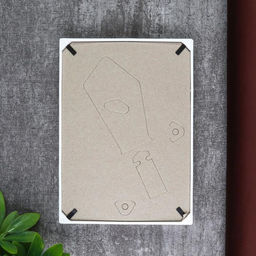 Цена за 2 шт. Фоторамка для фото 10×15 см Keep memories, Thea, белый, (пластиковый экран)