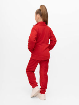 Костюм детский флисовый красный 762(ш) (110, 60)