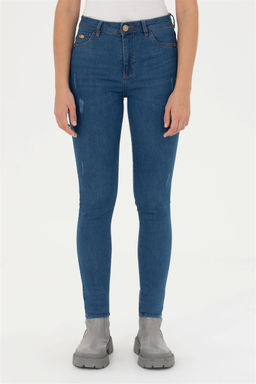 Женские синие джинсовые брюки - U.s. polo assn фото 2