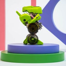 Электронный конструктор Эврики, 4 вида: робот, жук, динозавр, буровая машина, на солнечной батарее  фото 9