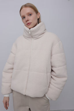Стеганая куртка из искусственной овчины - Incity фото 2