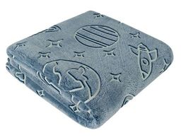 Покрывало-плед Планеты- светится в темноте! фланель-микрофибра 150*200 см. - Лен поволжья фото 5