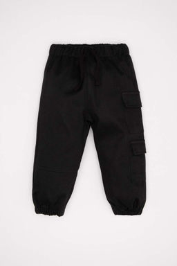 Габардиновые брюки-джоггеры для маленьких мальчиков