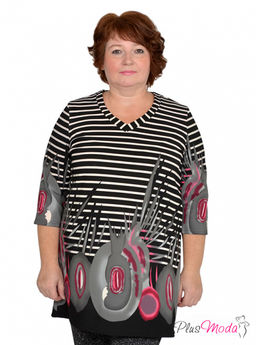 Туника Модель №761 размеры 44-84 - Plusmoda фото 4