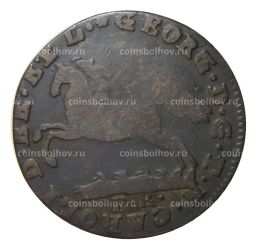 1 пфенниг 1818 года Германские государства  Брауншвейг и Ленебург  Вольфенбюттель