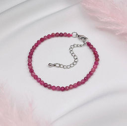 Браслет из розового Турмалина 16,5 см + - Радуга самоцветов фото 3